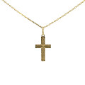 Zlatý prívesok krížik PK-406 Zlatý prívesok krížik PK-406