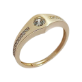 Zlatý prsteň DP-0273