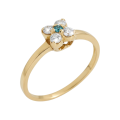 Dámsky zlatý prsteň DP-154 Dámsky zlatý prsteň DP-154
