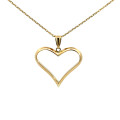 Zlatý prívesok srdce P-612 Zlatý prívesok srdce P-612