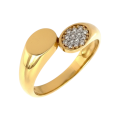 Zlatý prsteň DP-0187