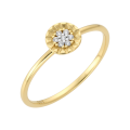Dámsky zlatý prsteň DP-2060