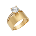 Zlatý prsteň DP-0399