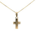 Zlatý prívesok krížik PK-347