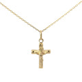 Zlatý prívesok krížik PK-337 Zlatý prívesok krížik PK-337