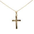 Zlatý prívesok krížik PK-343 Zlatý prívesok krížik PK-343