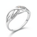 Strieborný prsteň SDP-219