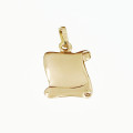 Zlatý prívesok platnička P-266
