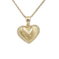 Zlatý prívesok srdiečko P-496