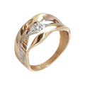 Dámsky zlatý prsteň DP-073