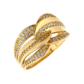Dámsky zlatý prsteň DP-2116