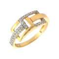 Zlatý prsteň DP-0197