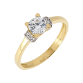 Dámsky zlatý prsteň DP-1150