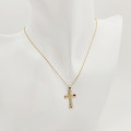 Zlatý prívesok krížik PK-340