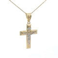 Zlatý prívesok krížik PK-313