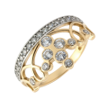 Dámsky zlatý prsteň DP-1357