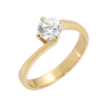 Dámsky zlatý prsteň DP-2498
