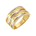 Dámsky zlatý prsteň DP-2505