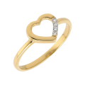 Zlatý prsteň DP-0142