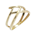 Dámsky zlatý prsteň DP-2424