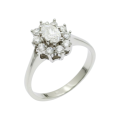 Strieborný dámsky prsteň SDP-139