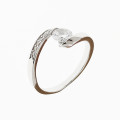 Strieborný prsteň SDP-598