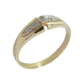 Dámsky zlatý prsteň DP-201