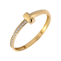 Dámsky zlatý prsteň DP-2093