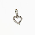 Zlatý prívesok srdiečko P-436