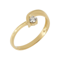 Dámsky zlatý prsteň DP-121