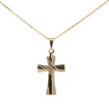 Zlatý prívesok krížik PK-349 Zlatý prívesok krížik PK-349