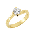 Zlatý dámsky prsteň DP-1109