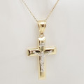 Zlatý prívesok krížik PK-313