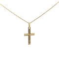 Zlatý prívesok krížik PK-371 Zlatý prívesok krížik PK-371