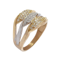 Dámsky zlatý prsteň DP-087