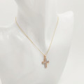 Zlatý prívesok krížik PK-40