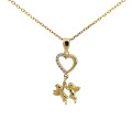 Zlatý prívesok anjelik P-535