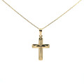 Zlatý prívesok krížik PK-398