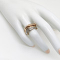 Dámsky zlatý prsteň DP-093