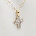 Zlatý prívesok krížik PK-35