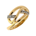 Zlatý prsteň DP-0116