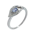 Strieborný prsteň SDP-1045