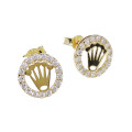 Zlaté náušnice NN-370