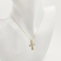 Zlatý prívesok krížik PK-4