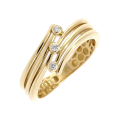 Dámsky zlatý prsteň DP-2434