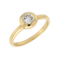 Dámsky zlatý prsteň DP-30