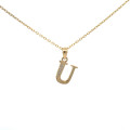 Zlatý prívesok písmeno P-124