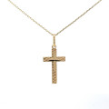 Zlatý prívesok krížik PK-15