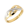 Dámsky zlatý prsteň DP-1376