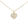 Zlatý prívesok srdiečko P-561